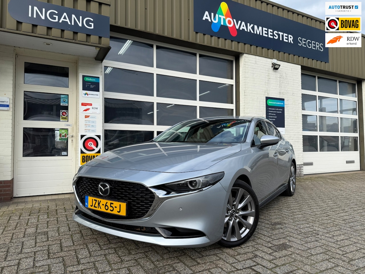 Mazda 3 - 2.0 e-SkyActiv-G M Hybrid 122 Luxury|Apple carplay| - AutoWereld.nl