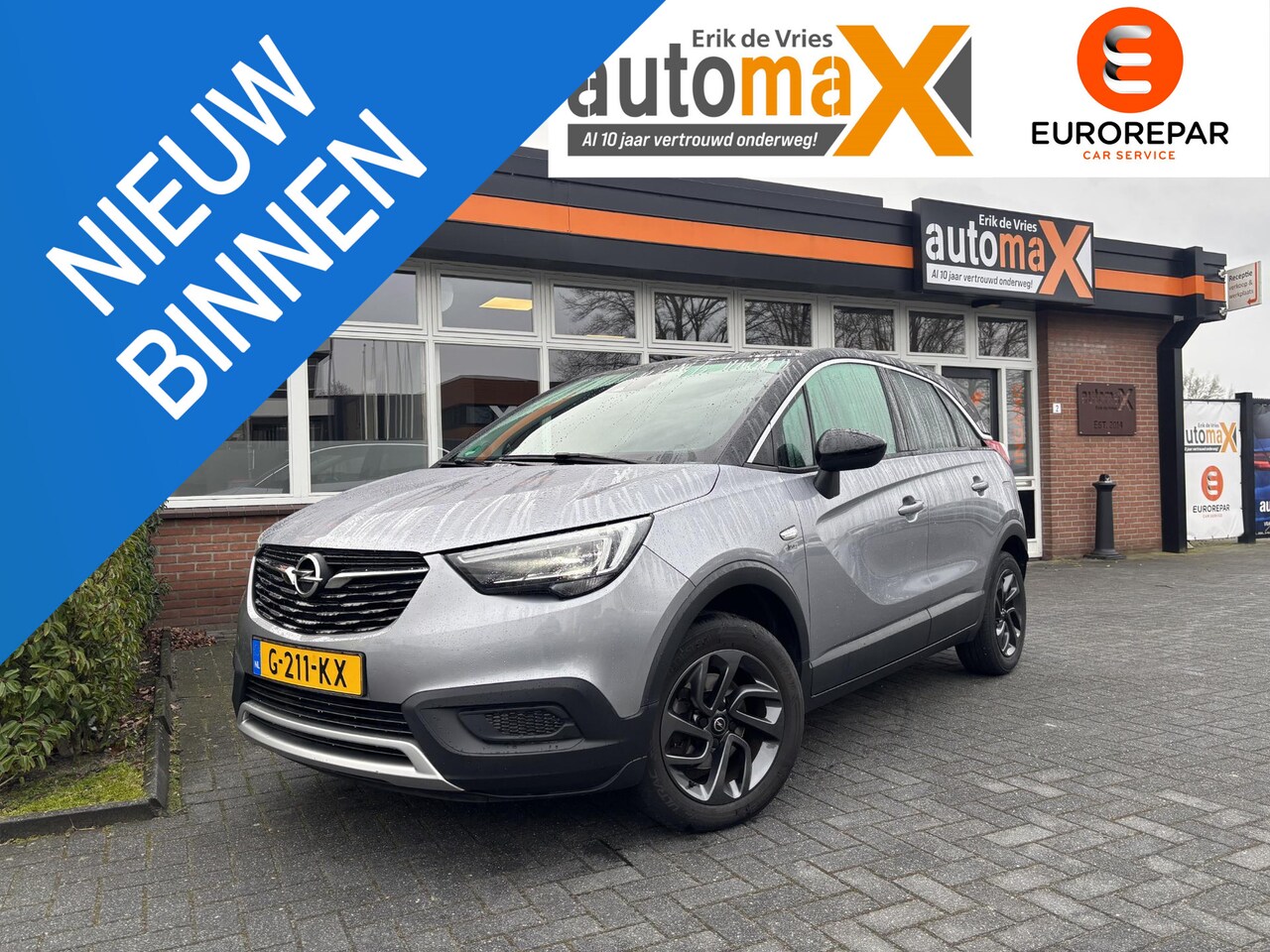 Opel Crossland X - 1.2 Turbo 120 Jaar Edition 1.2 Turbo 120 Jaar Edition - AutoWereld.nl