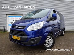 Ford Transit Custom - 290 2.2 TDCI L2H1 DUBBEL CABINE TREKHAAK LEDER