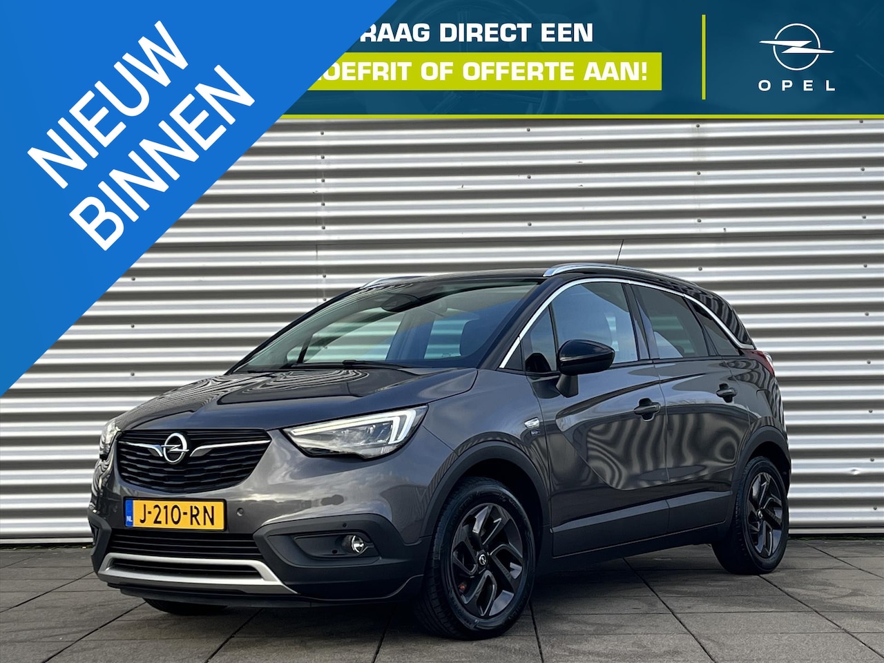 Opel Crossland X - 1.2 Turbo 110pk Edition 2020 Climate Control | Parkeersensoren | Lichtmetalen Velgen | App - AutoWereld.nl