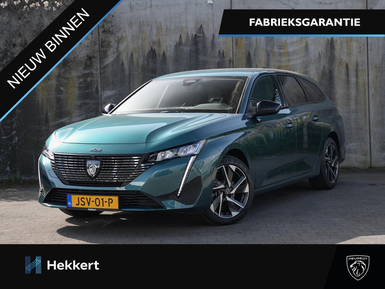 Peugeot 308 SW - Allure 1.2 Hybrid 145pk Automaat PDC + CAM. | 17''LM | NAVI | DAB | ADAPT. CC | APPLE-CARP - AutoWereld.nl