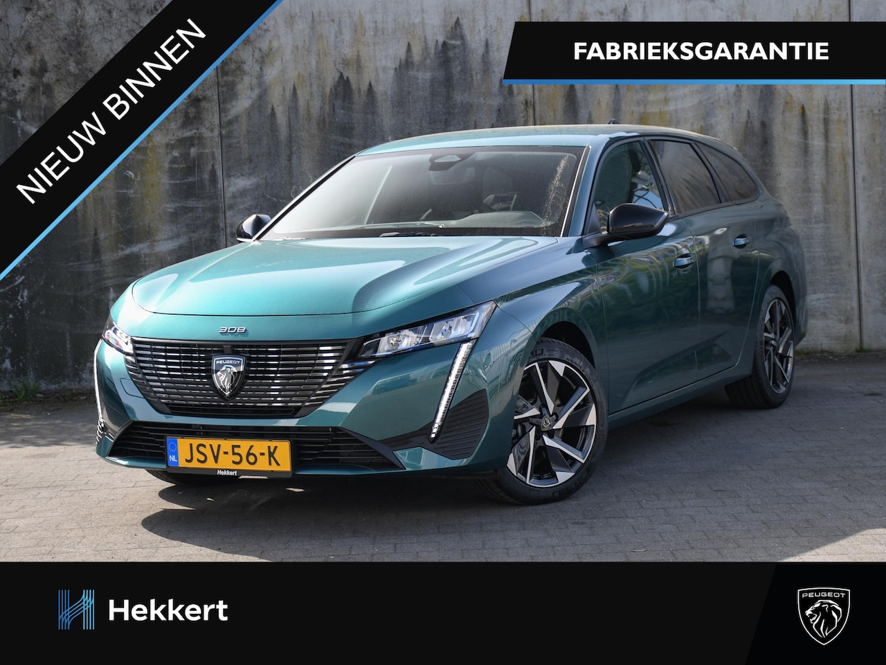 Peugeot 308 SW - Allure 1.2 Hybrid 145pk Automaat PDC + CAM. | 17''LM | NAVI | DAB | ADAPT. CC | APPLE-CARP - AutoWereld.nl