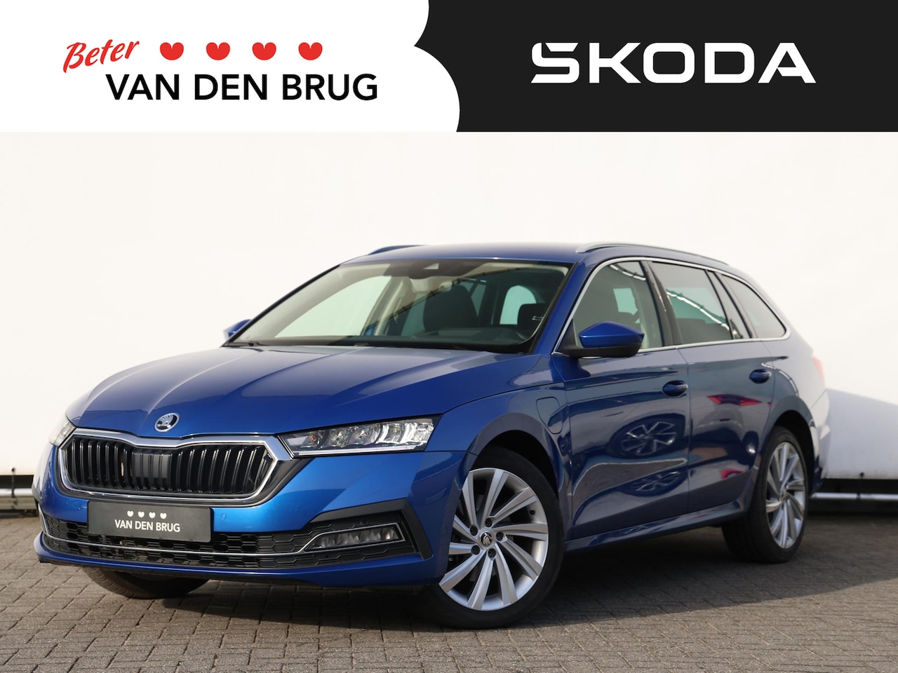 Skoda Octavia Combi - 1.4 TSI iV PHEV Business Edition Plus 204PK DSG | Led | Trekhaak | Navigatie | Keyless | H - AutoWereld.nl