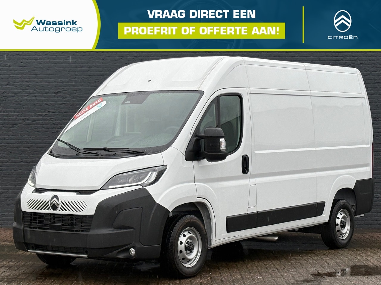 Citroën Jumper - GB 2.2 BlueHDi 140pk L2H2 35 | Verzwaarde Vering | Vaste Trekhaak | Opbergruimte boven voo - AutoWereld.nl