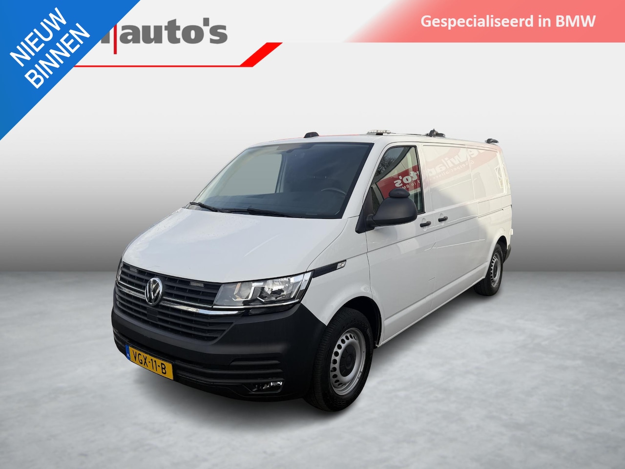 Volkswagen Transporter - 2.0 TDI L2H1 2x Schuif|Inrichting|Camera|Nav - AutoWereld.nl