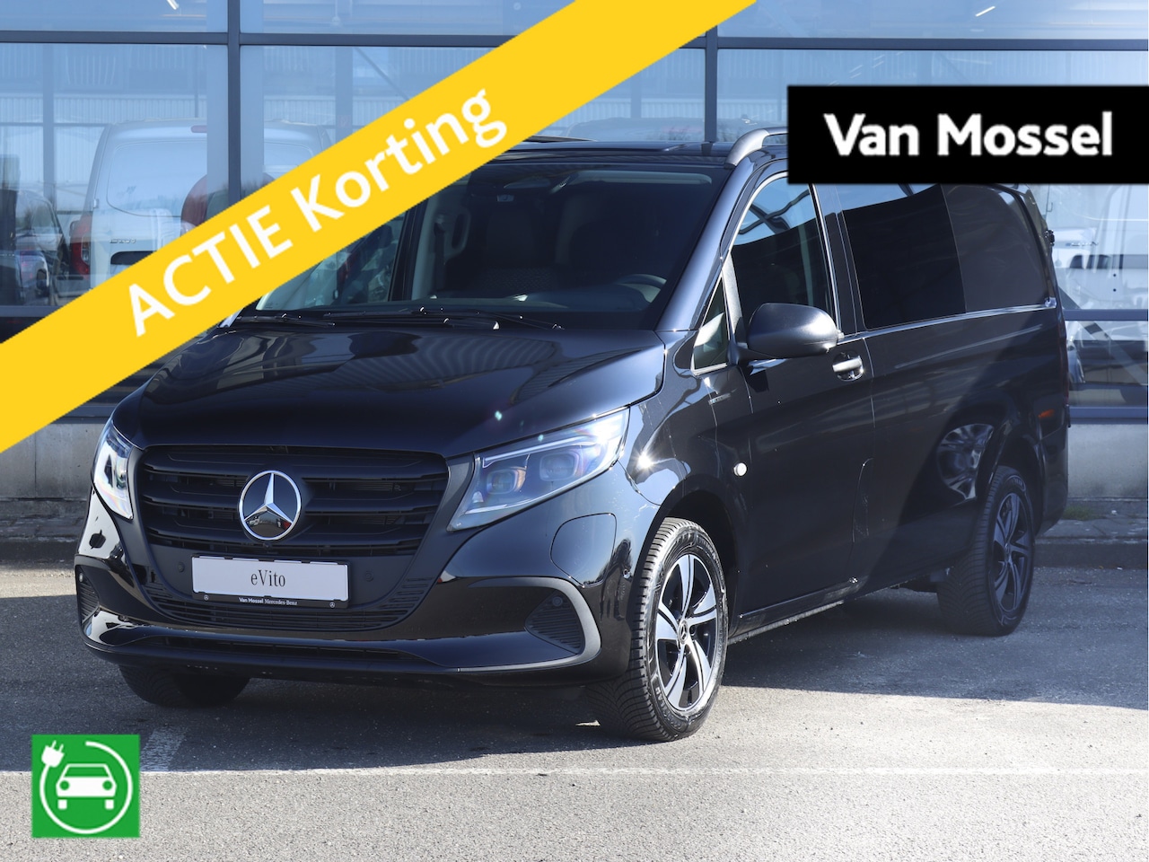 Mercedes-Benz eVito - eVito Dubbel Cabine Lang 66 kWh . - AutoWereld.nl