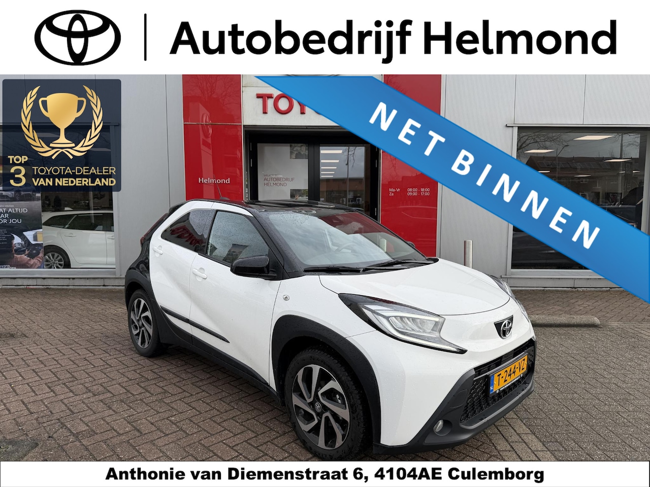 Toyota Aygo X - 1.0 VVT-i S-CVT Pulse Automaat | All-wheather banden | Unieke KM-stand | 1e eigenaar - AutoWereld.nl