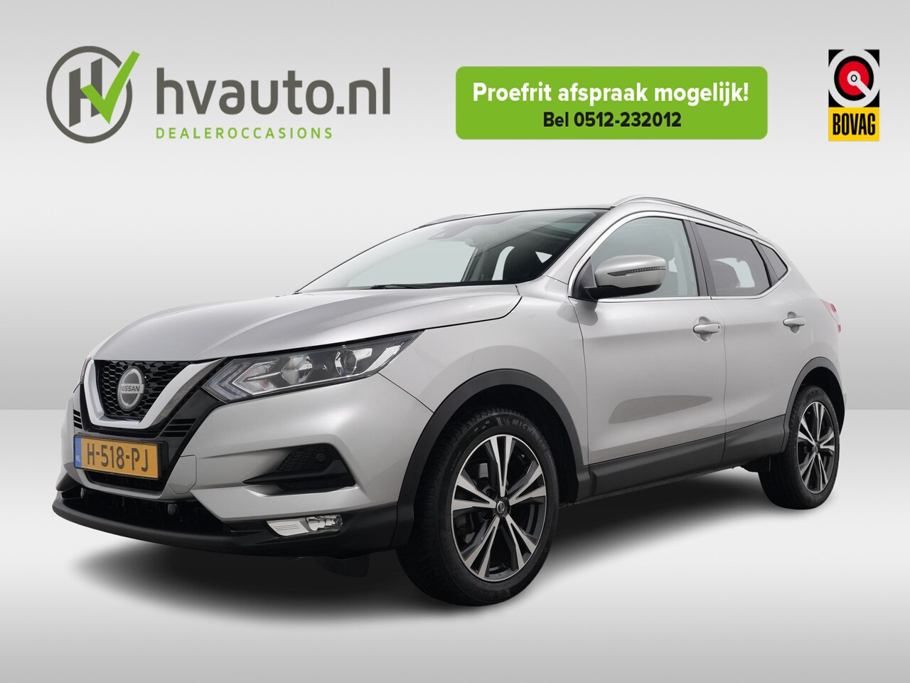 Nissan Qashqai - 1.3 DIG-T 160PK N-CONNECTA DCT7 | Panoramadak | Camera | Trekhaak - AutoWereld.nl