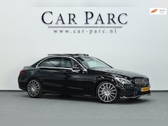 Mercedes-Benz C-klasse - 400 / 43 AMG 4MATIC 333+PK LED/PANO/LEER+S.VERWARMING/19" LMV/CAM/ACC/ECC/12 MND GARANTIE