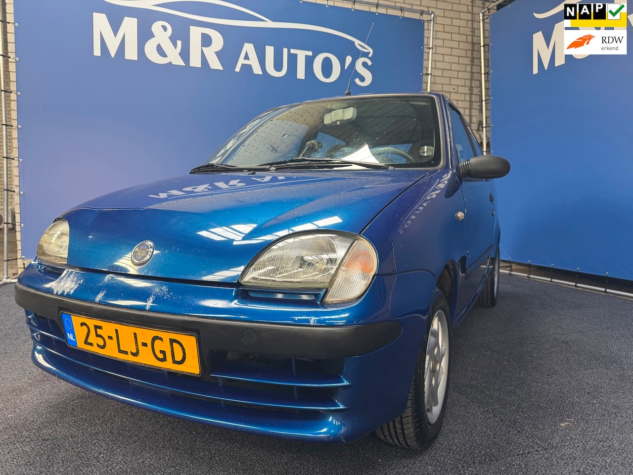 Fiat Seicento - 1.1 Team 1.1 Team - AutoWereld.nl