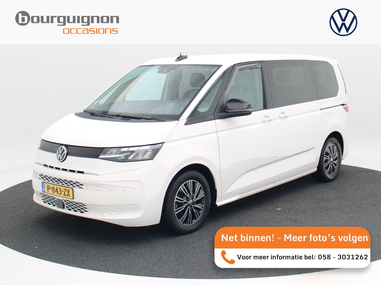 Volkswagen Multivan - 1.4 eHybrid 218 Pk Automaat L2H1 Style | 6 Peroons | Stoelverwarming | Camera | Climatroni - AutoWereld.nl