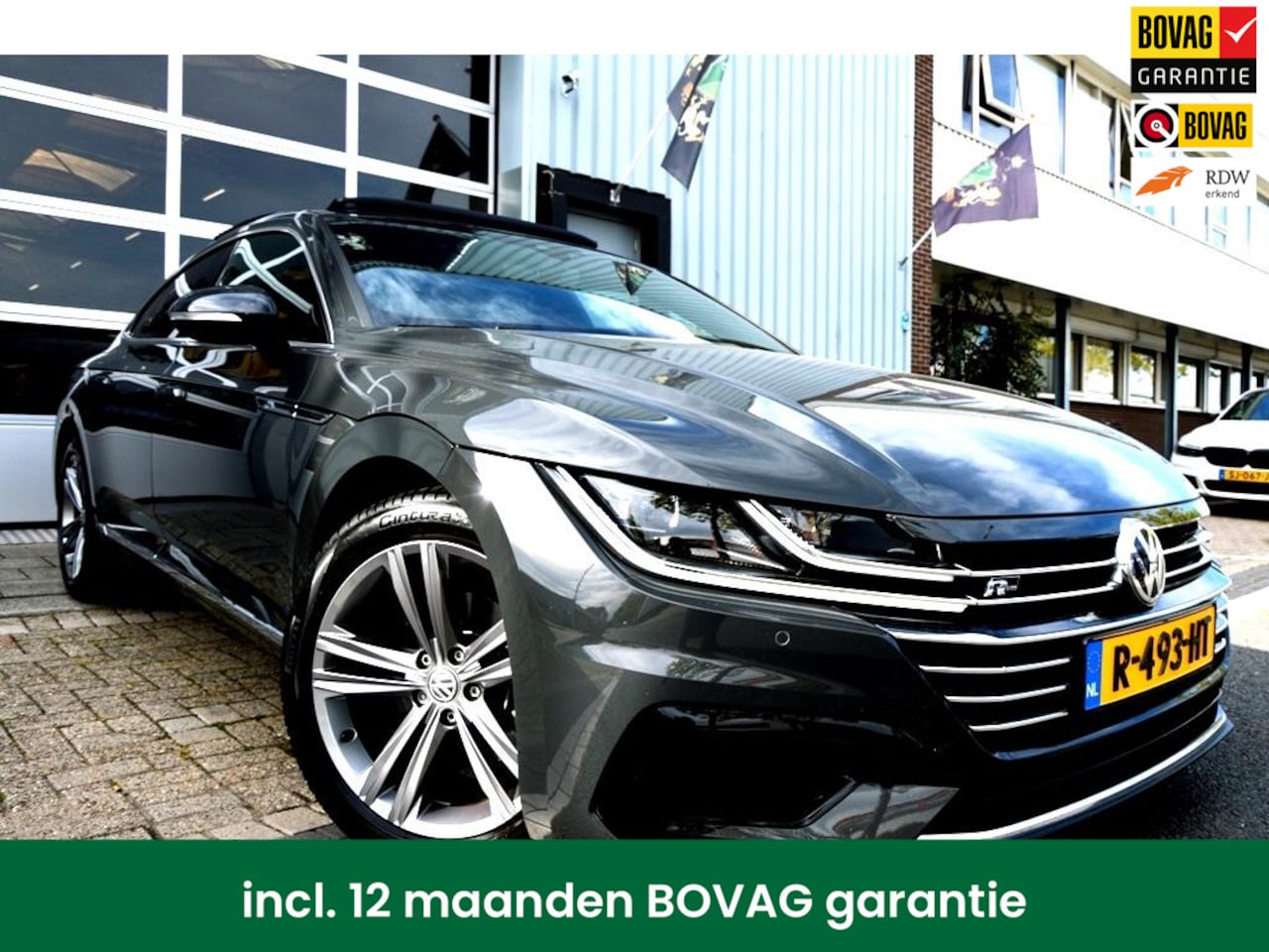 Volkswagen Arteon - 2.0 TSI R-Line CAMERA/LMV18/NAVI/LEER/PANO - AutoWereld.nl