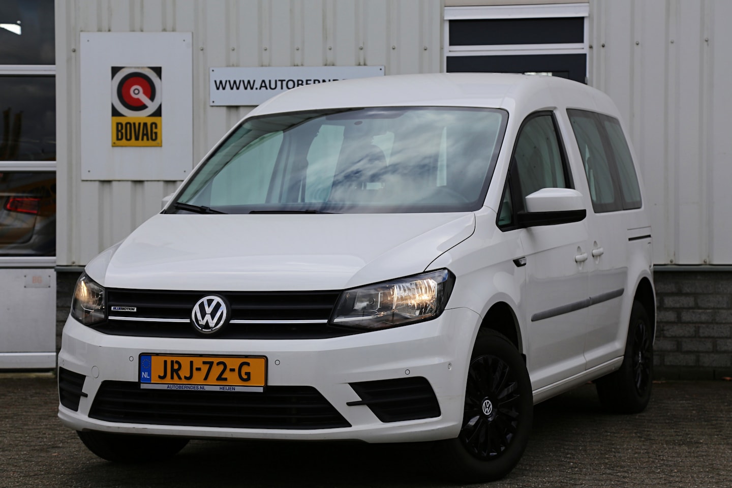 Volkswagen Caddy - 1.4 TGI Trendline 5 Persoons Automaat*Perfect VW Onderh.*2x zijschuifdeur/Stoelverw./Clima - AutoWereld.nl