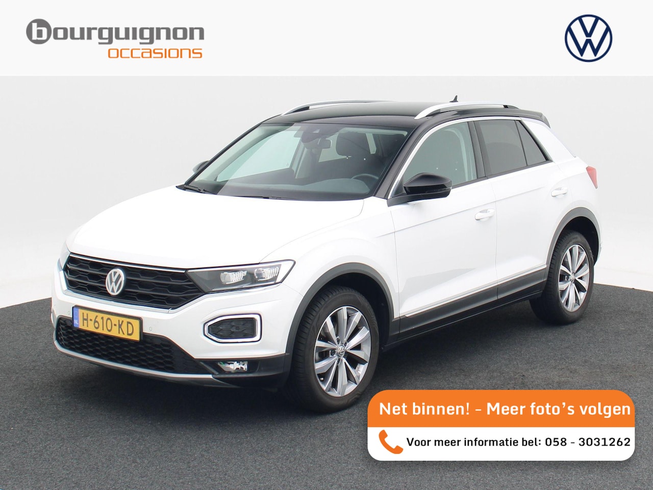 Volkswagen T-Roc - 1.0 TSi Style | Stoelverwarming | Adaptive Cruise | Camera | CarPlay | Full LED | Climatro - AutoWereld.nl