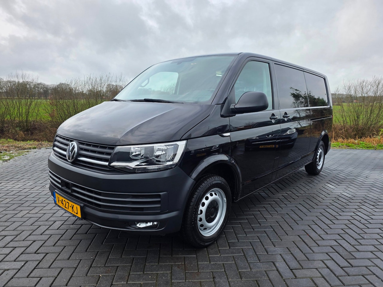 Volkswagen Transporter - 2.0 TDI L2 dubbele zijdeur! Highline - AutoWereld.nl