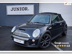 MINI Cabrio - 1.6 Cooper S AUTOMAAT/LEDER/LAGEKM/LMV/STOELVERWARMING