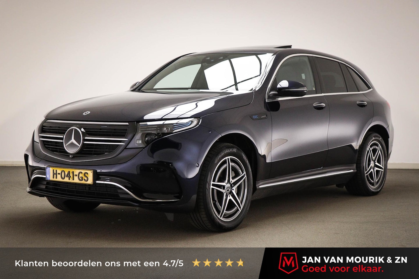 Mercedes-Benz EQC - 400 4MATIC AMG-Line Premium 80 kWh SOH 94% | RIJASSISTENTIE- PACK | STOELVERWARMING | CAME - AutoWereld.nl
