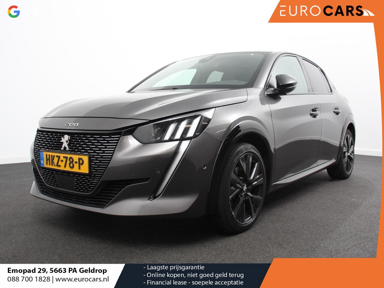 Peugeot 208 - 1.2 PureTech 100pk Automaat GT-Line Navigatie Apple Carplay/Android Auto Airco Parkeer sen - AutoWereld.nl