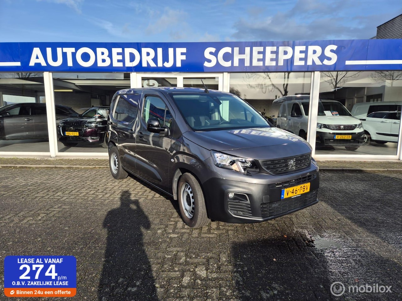 Peugeot Partner - bestel 1.2 PureTech Premium Navi/Camera/DAB - AutoWereld.nl