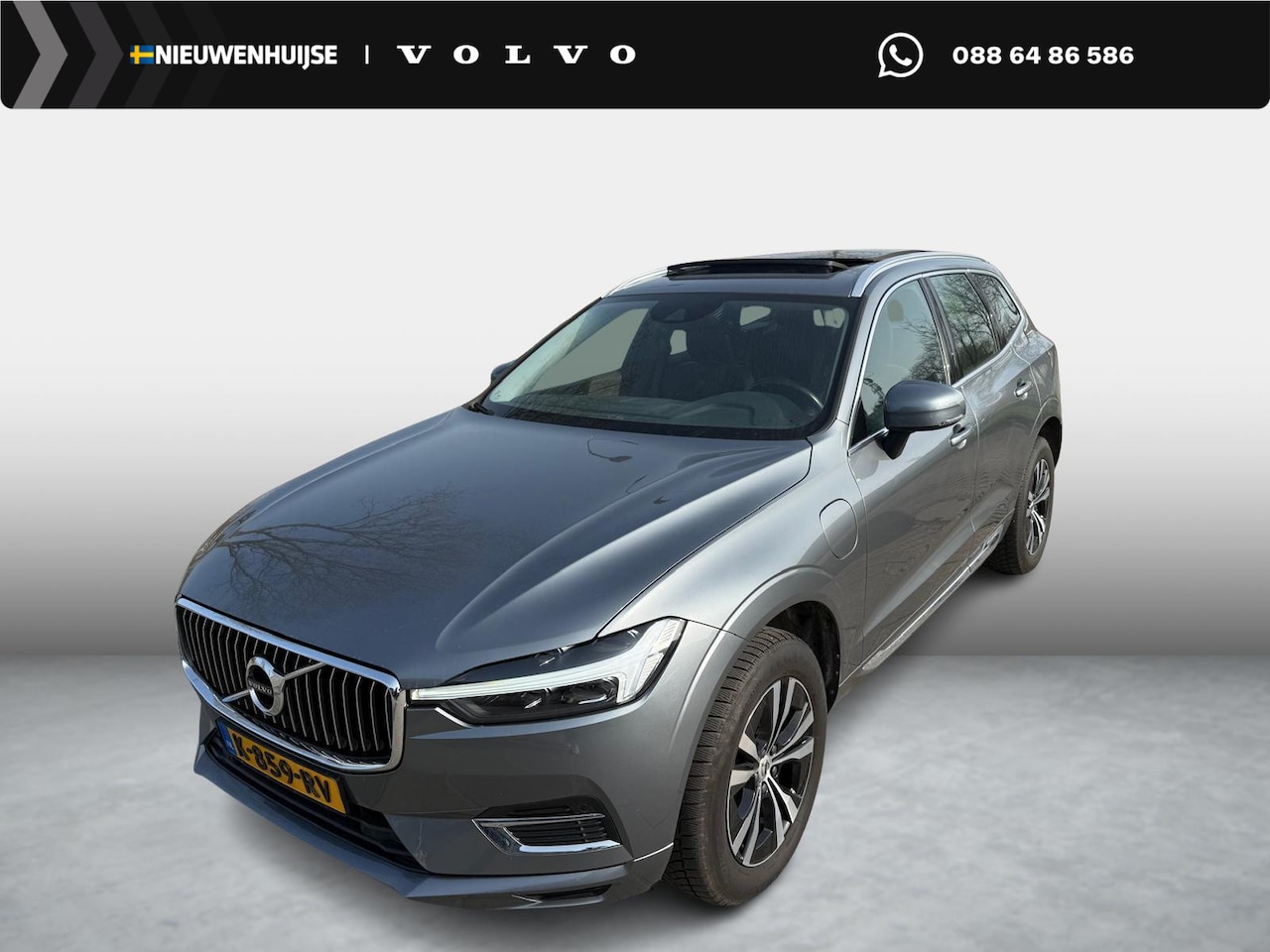 Volvo XC60 - 2.0 Recharge T6 AWD Business Pro | Plug-in Hybrid (PHEV) | Trekhaak | Panoramadak | Stoelv - AutoWereld.nl