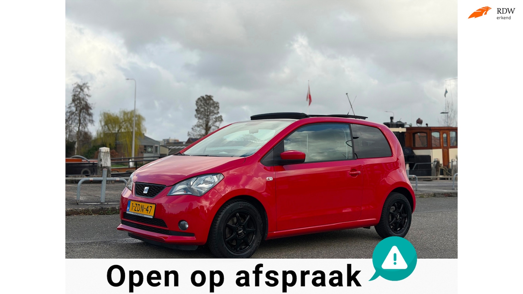 SEAT Mii - 1.0 Style Chic 1E EIG PANO CRUISE DEALER ONDERHOUDEN - AutoWereld.nl