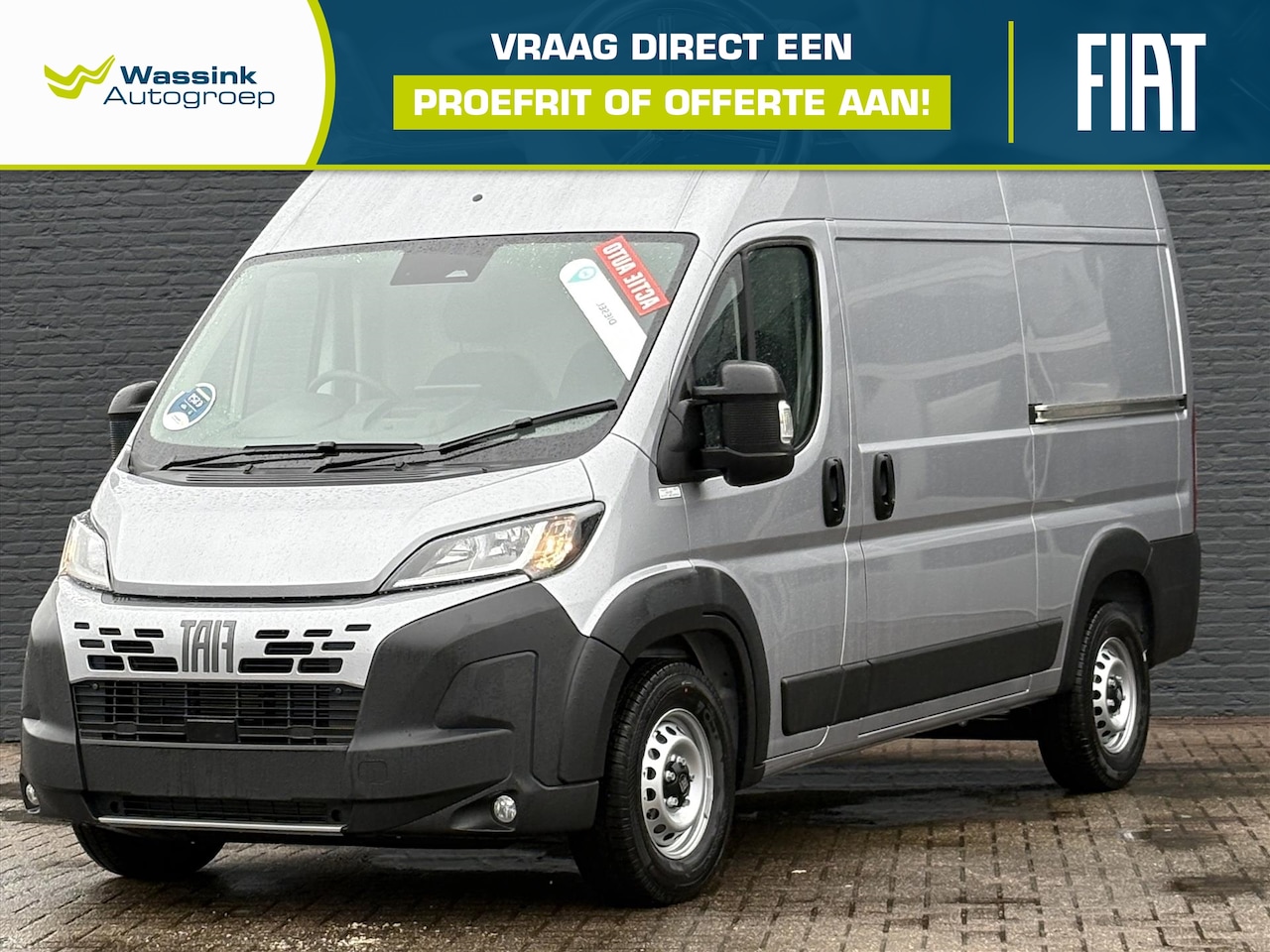 Fiat Ducato - FIAT Ducato GB 2.2 MJ 140pk L2H2 35H | Navi | Carplay | Pack Worksite Heavy | Pack Techno - AutoWereld.nl