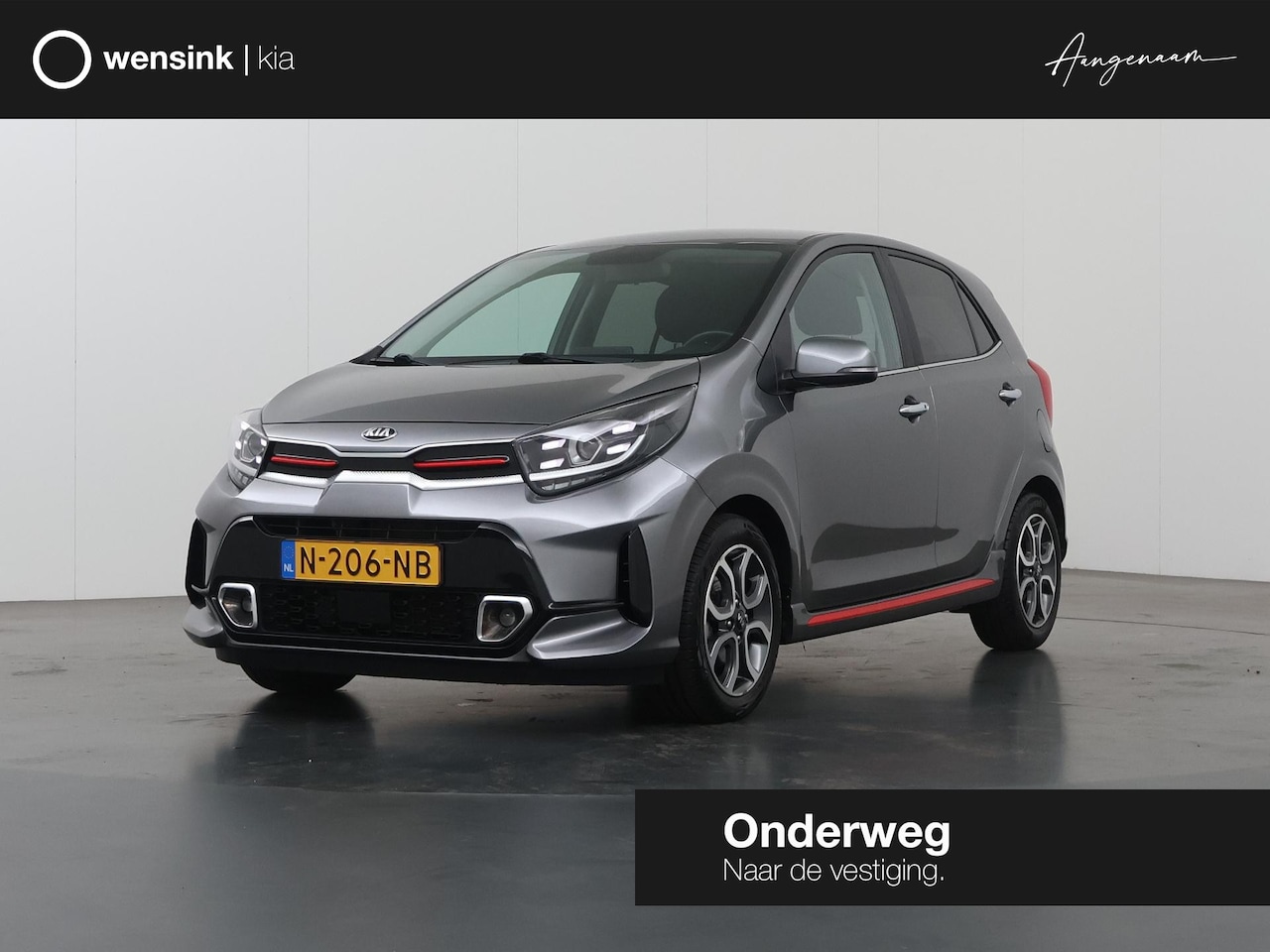 Kia Picanto - 1.0 DPi GT-Line | Navigatie | Parkeercamera | Leder | Apple Carplay/Android Auto | Climate - AutoWereld.nl