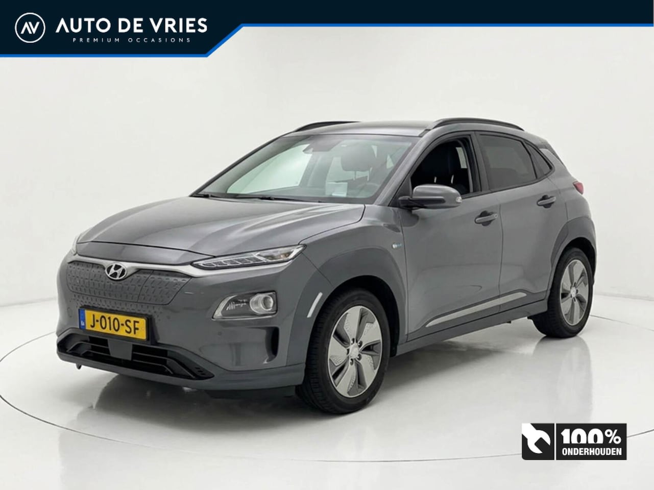Hyundai Kona Electric - EV Premium 64 kWh | SOH 96% | Leder | Carplay | Stoelverwarming/koeling - AutoWereld.nl