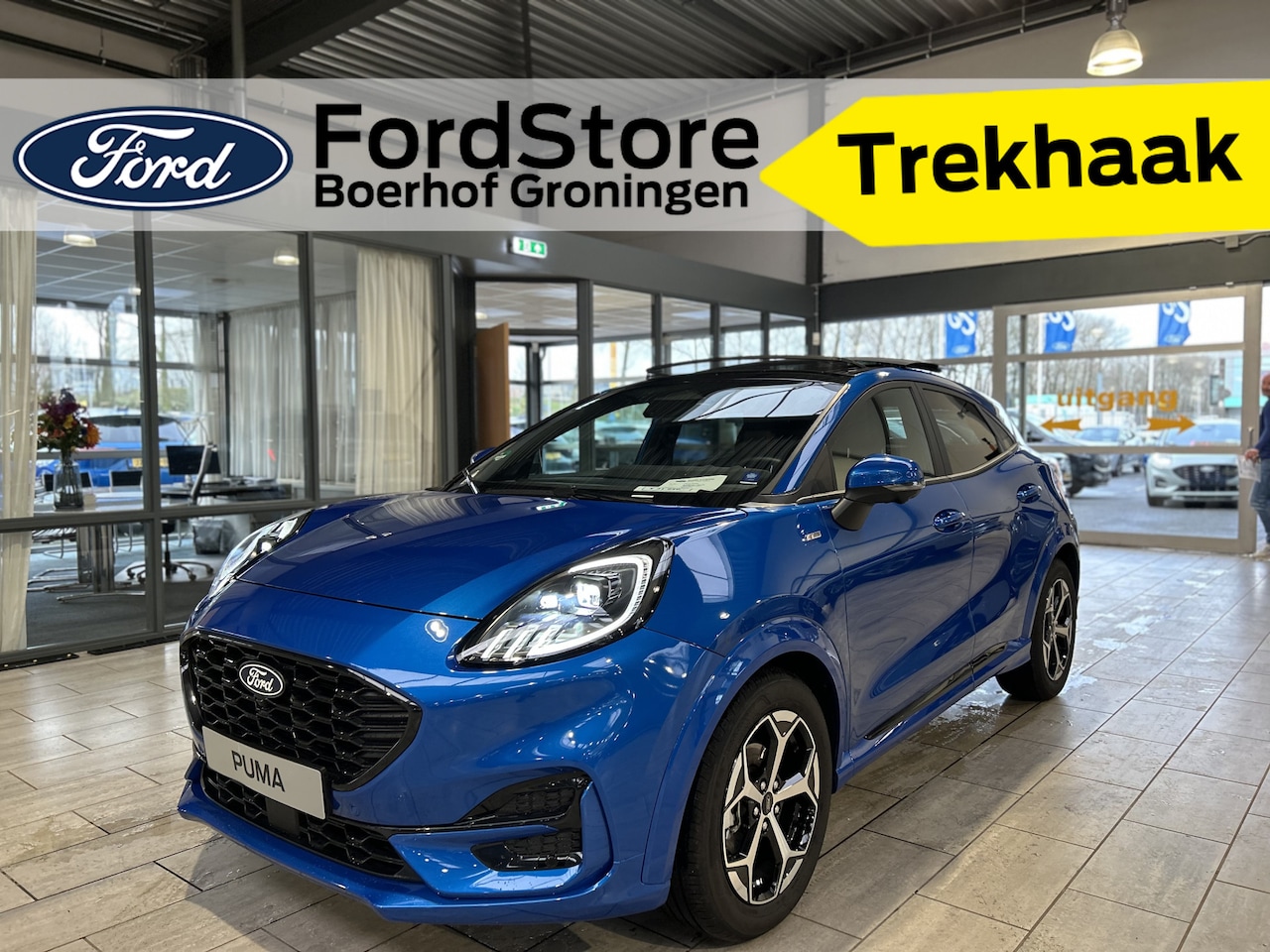 Ford Puma - EcoBoost 155 pk Hybrid ST-Line | Trekhaak | Pano | Winter Pack | Adapt. Cruise | 360 Camer - AutoWereld.nl