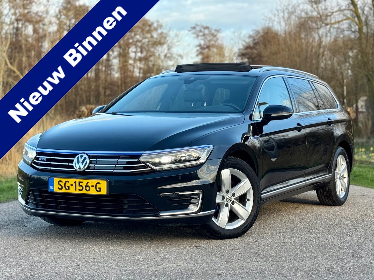 Volkswagen Passat Variant - 1.4 TSI GTE Highline Leder Clima Panodak Trekhaak Virtueel Display Stoelverwarming Perfect - AutoWereld.nl