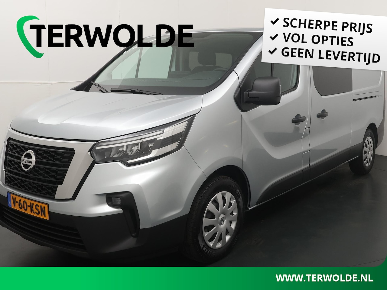 Nissan Primastar - 2.0 dCi 170 L2H1 N-Connecta | AUTOMAAT | Dubbele Cabine | Navigatie | Parkeercamera | 2x S - AutoWereld.nl