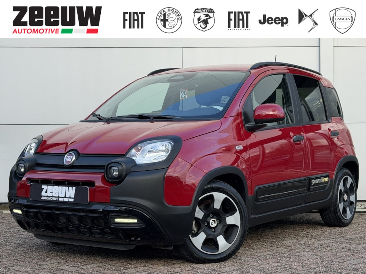 Fiat Panda - 1.0 Hybrid Pandina | Airco | Carplay | Cruise | 5zits | PDC - AutoWereld.nl