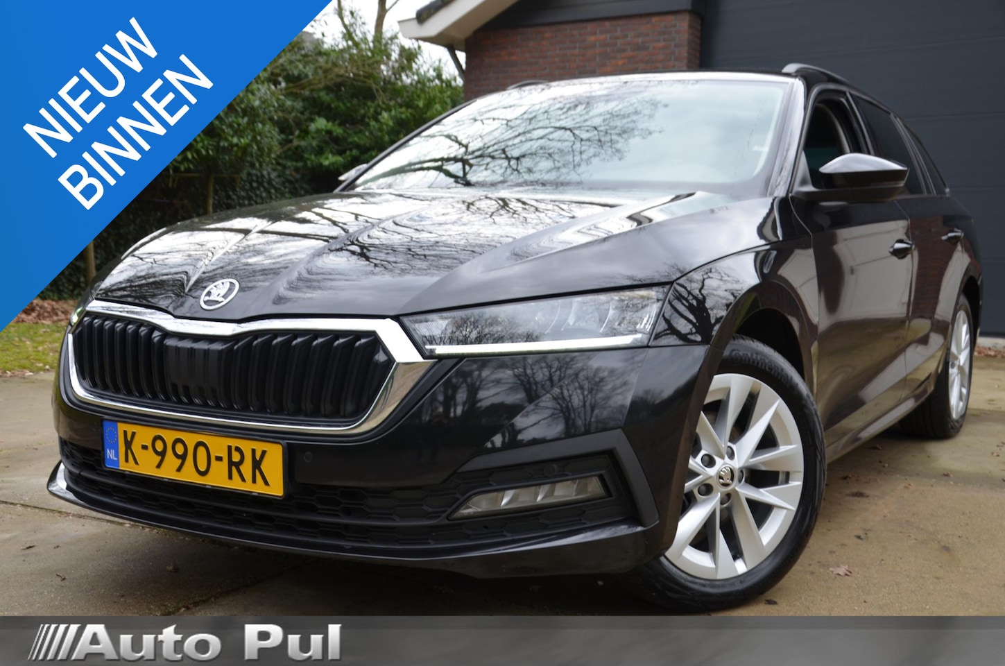 Skoda Octavia Combi - 1.0 e-TSI Business Edition Navi/Pdc/Ecc/Stuurverwarming/Cruise control adaptief/Extra geti - AutoWereld.nl