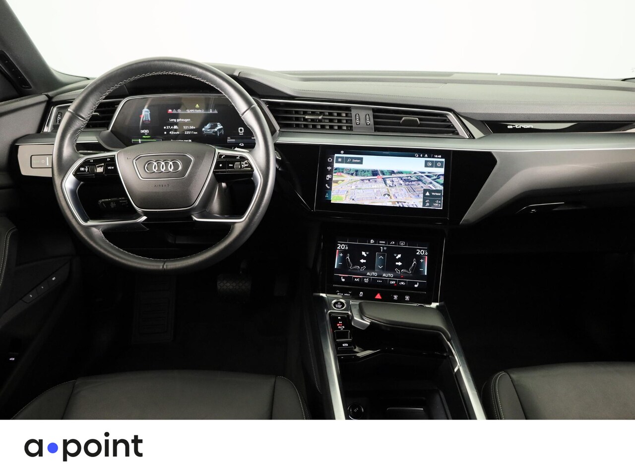 Audi Q8 e-tron - 50 quattro Edition 95 kWh 340pk | Lederen bekleding | | 20 inch lichtmetalen velgen | Elek - AutoWereld.nl