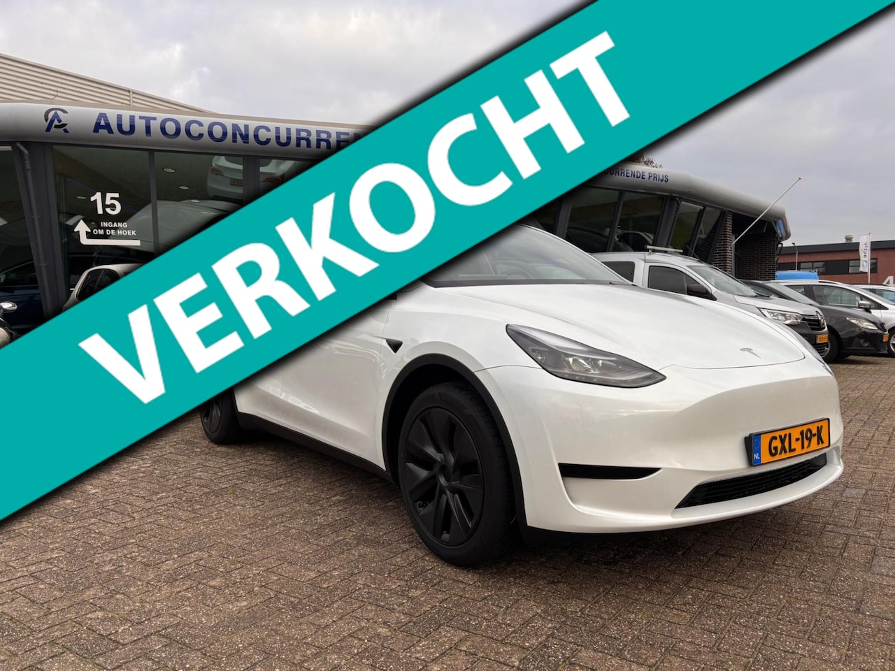 Tesla Model Y - Long Range RWD 75 kWh Long Range RWD 75 kWh, Marge, Nieuwstaat, Inruil mogelijk. - AutoWereld.nl