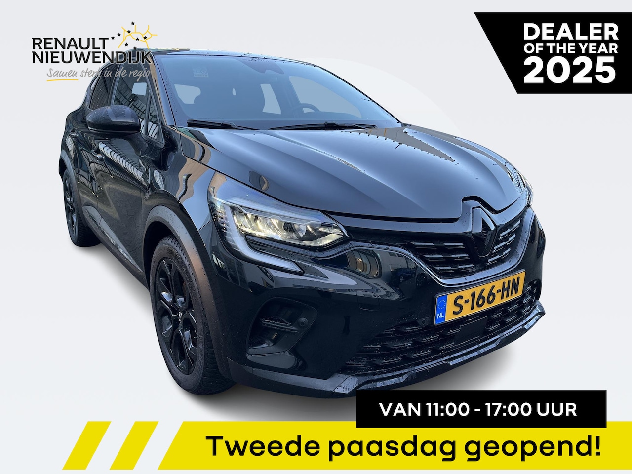 Renault Captur - 1.6 E-Tech plug-in hybrid 160 SL Rive Gauche / AUTOMAAT / SCHUIFKANTELDAK / CAMERA / PARKE - AutoWereld.nl