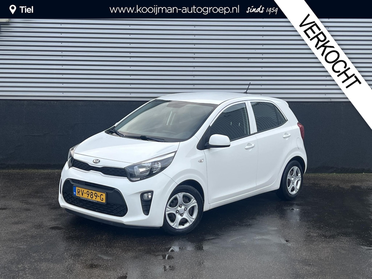Kia Picanto - 1.0 CVVT EconomyPlusLine Nieuw geleverd, Dealeronderhouden, 1e eign. Airco, Bluetooth, BTW - AutoWereld.nl
