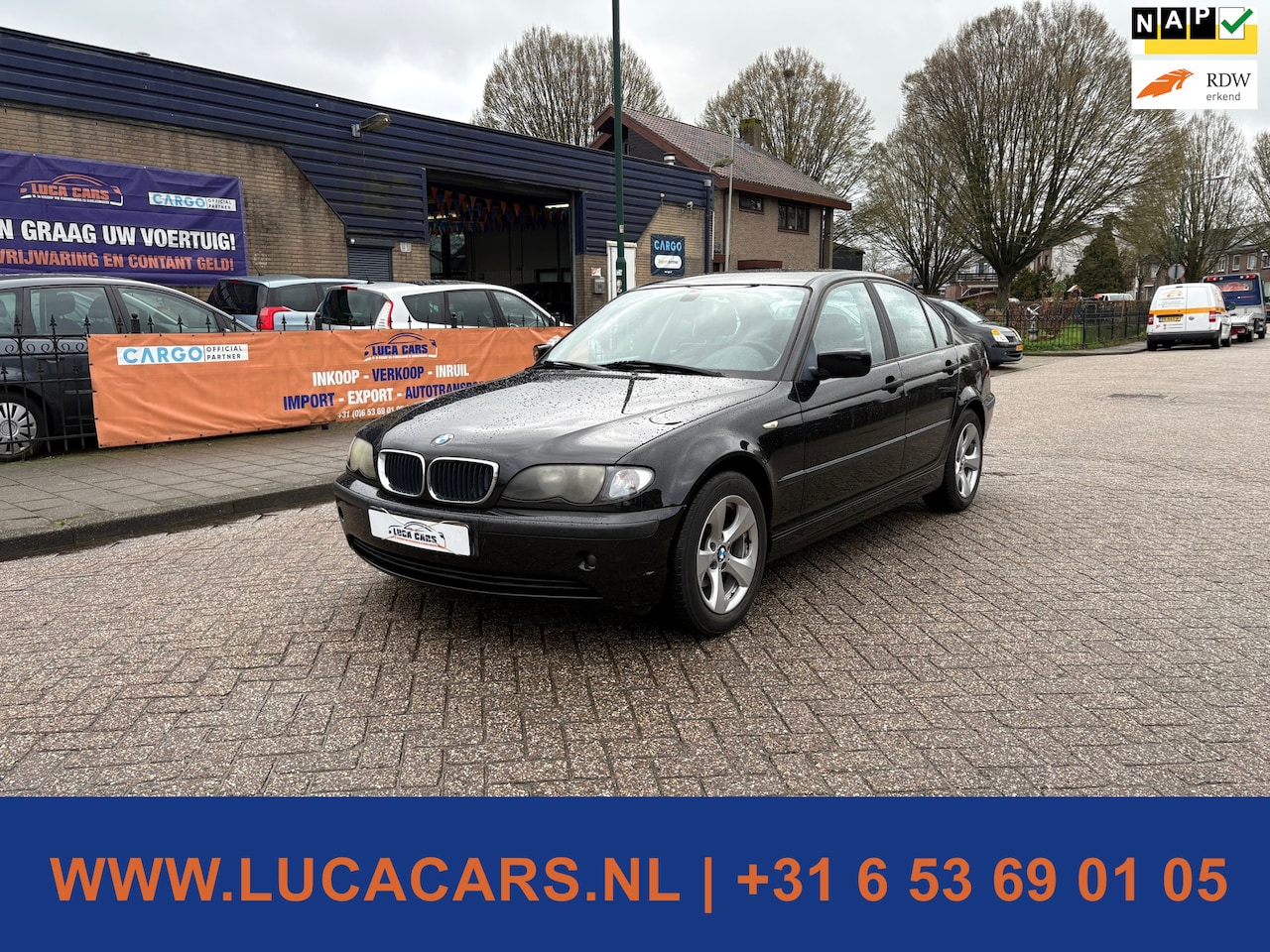 BMW 3-serie - 316i Black&Silver II NIEUWE APK! - AutoWereld.nl
