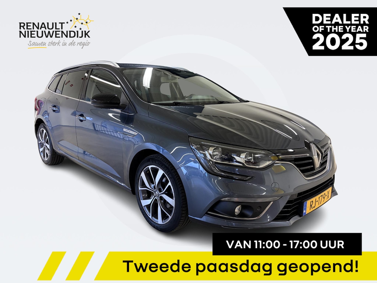 Renault Mégane Estate - 1.2 TCe Limited PACK CITY / NAVIGATIE / CLIMATE CONTROLE / PARKEERSENSOREN / CRUISE CONTRO - AutoWereld.nl