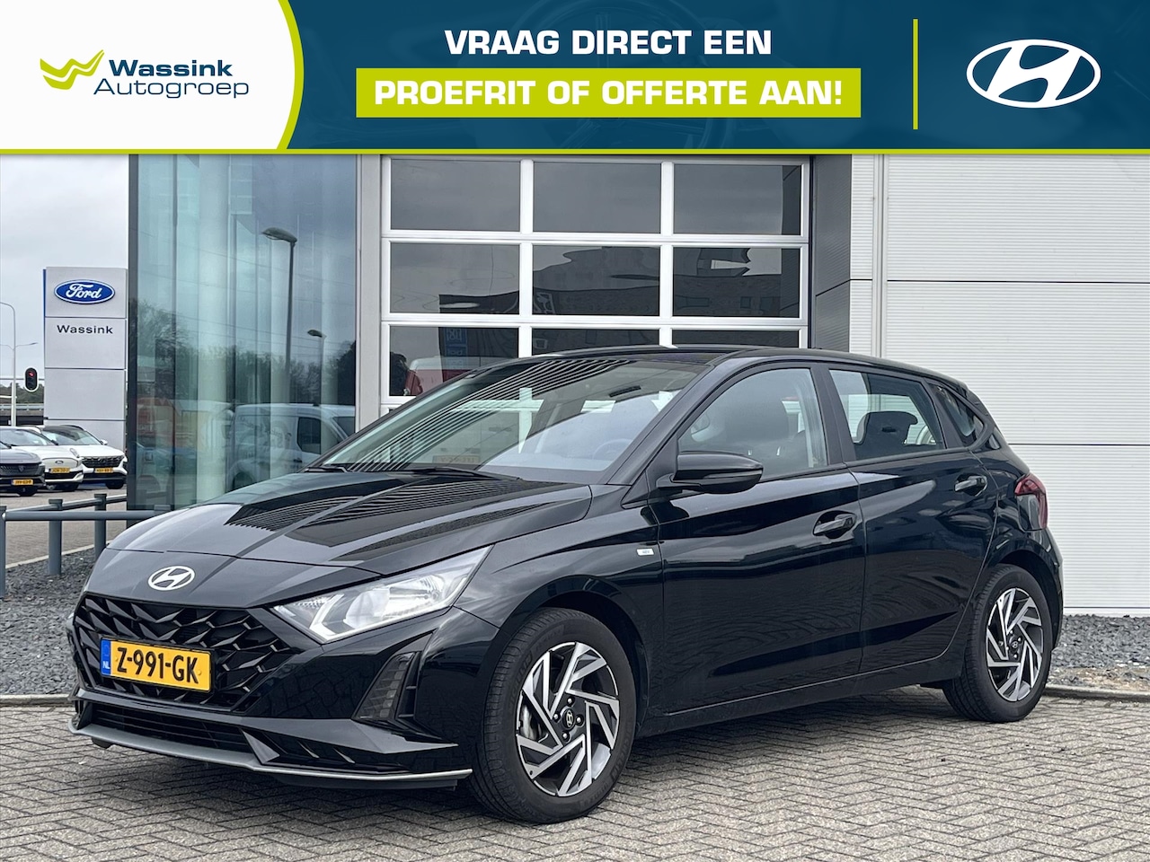Hyundai i20 - 1.0 T-GDI 100pk Automaat Hybride Comfort Smart | Automaat | Airco | Sensoren Achter | Came - AutoWereld.nl
