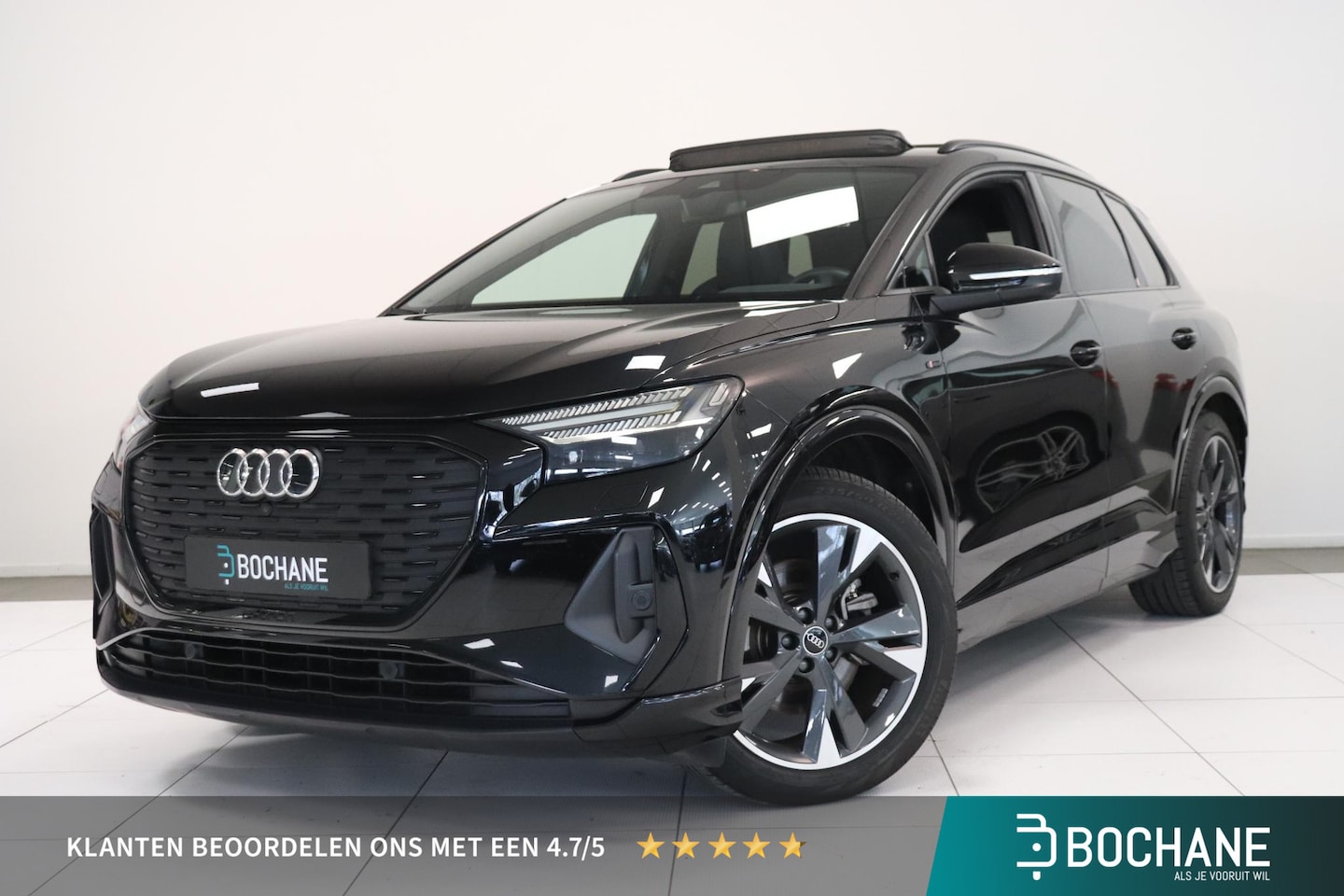 Audi Q4 e-tron - 35 Launch edition S Competition 55 kWh | Warmtepomp | SoH 90,5% | PANO | SONOS | Elektr ac - AutoWereld.nl