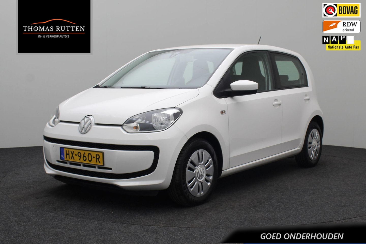 Volkswagen Up! - 1.0 move up! BlueMotion 2016 | Goed Onderhouden | Navigatie | Airco | Regensensor | Elektr - AutoWereld.nl
