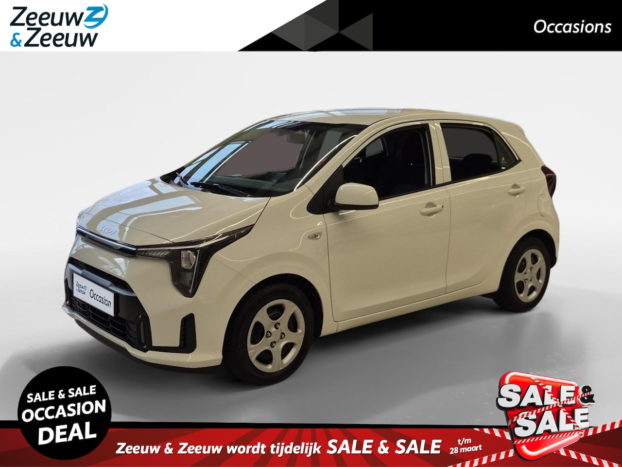 Kia Picanto - 1.0 DPI DynamicLine | Cruise Control | Airco | Camera | Navigatie | Apple Carplay/Android - AutoWereld.nl