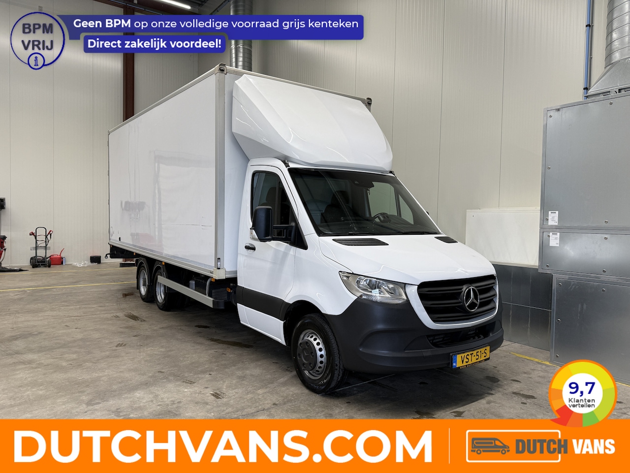 Mercedes-Benz Sprinter - 515CDI 9G-Tronic Automaat Bakwagen BE-Clixstar | 5.65 Mtr Laadlengte | | Navigatie | Airco - AutoWereld.nl