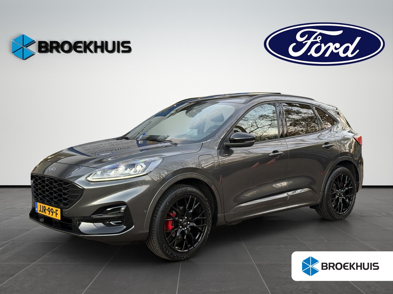 Ford Kuga - 2.5 PHEV ST-Line X 225pk | Black Pack | Pano | El. Trekhaak |  Driver Assistance-, Technol - AutoWereld.nl