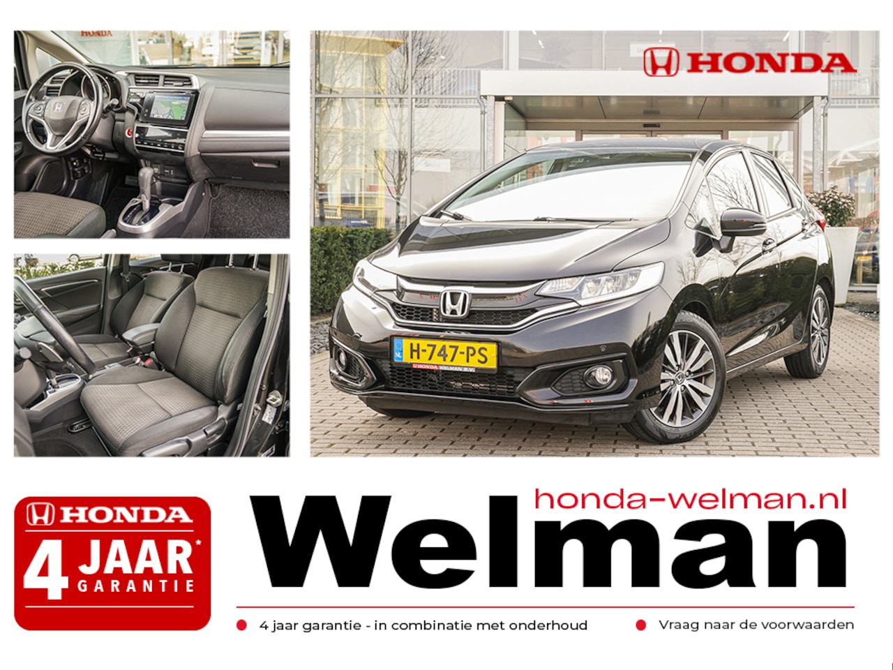 Honda Jazz - 1.3i VTEC ELEGANCE - AUTOMAAT - NAVIGATIE - AutoWereld.nl