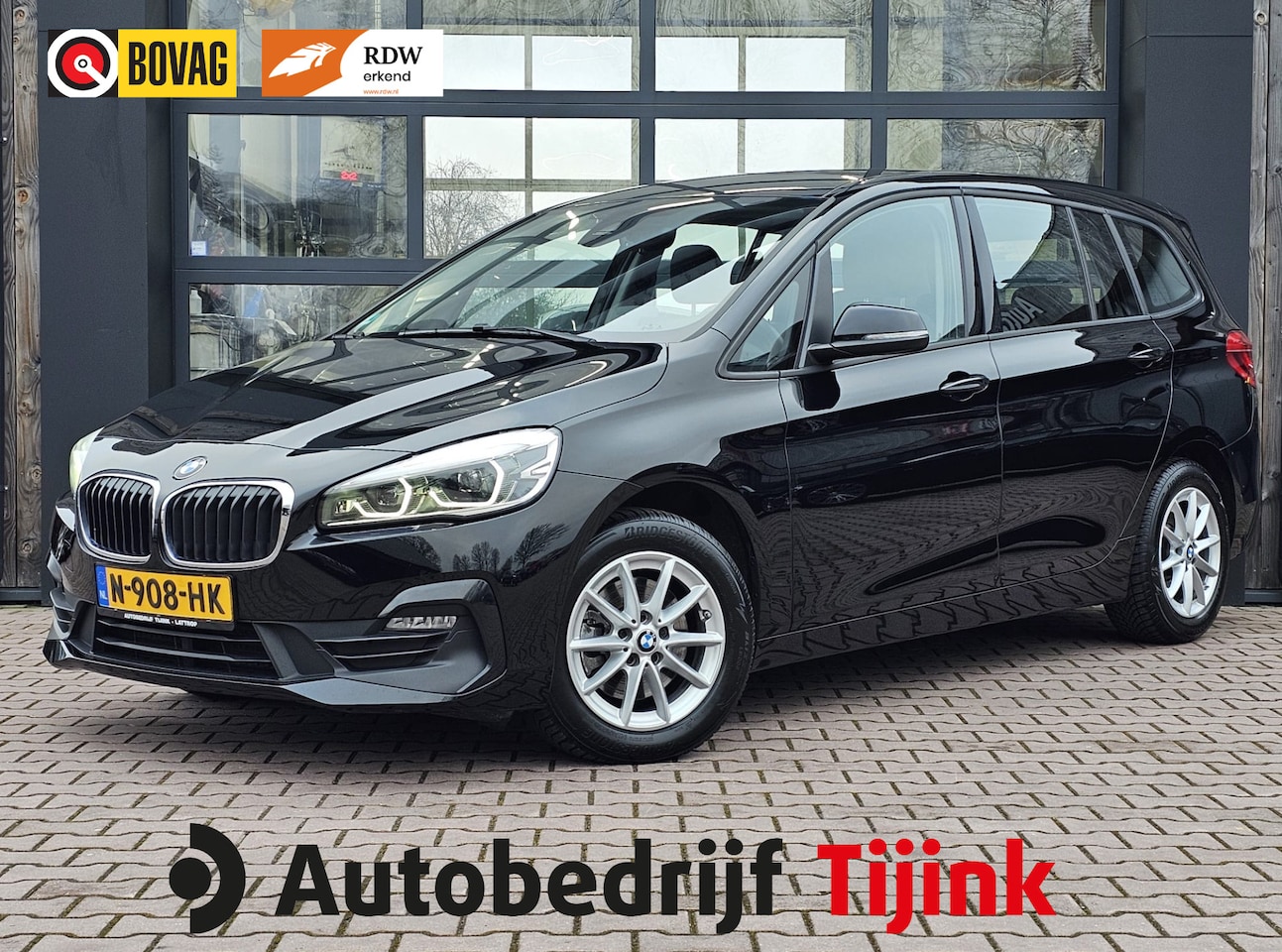 BMW 2-serie Gran Tourer - 218i Business Edition | Automaat | LED | Trekhaak | Stoelverwarming | PDC | Elek. achterkl - AutoWereld.nl