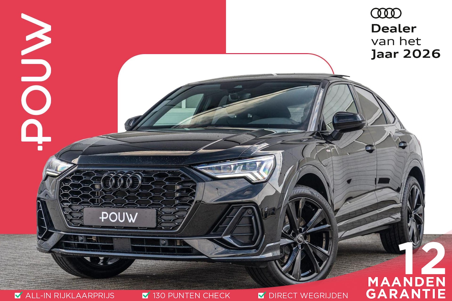 Audi Q3 Sportback - 45 TFSIe 245pk S edition | Panoramadak | Leder | Matrix LED - AutoWereld.nl