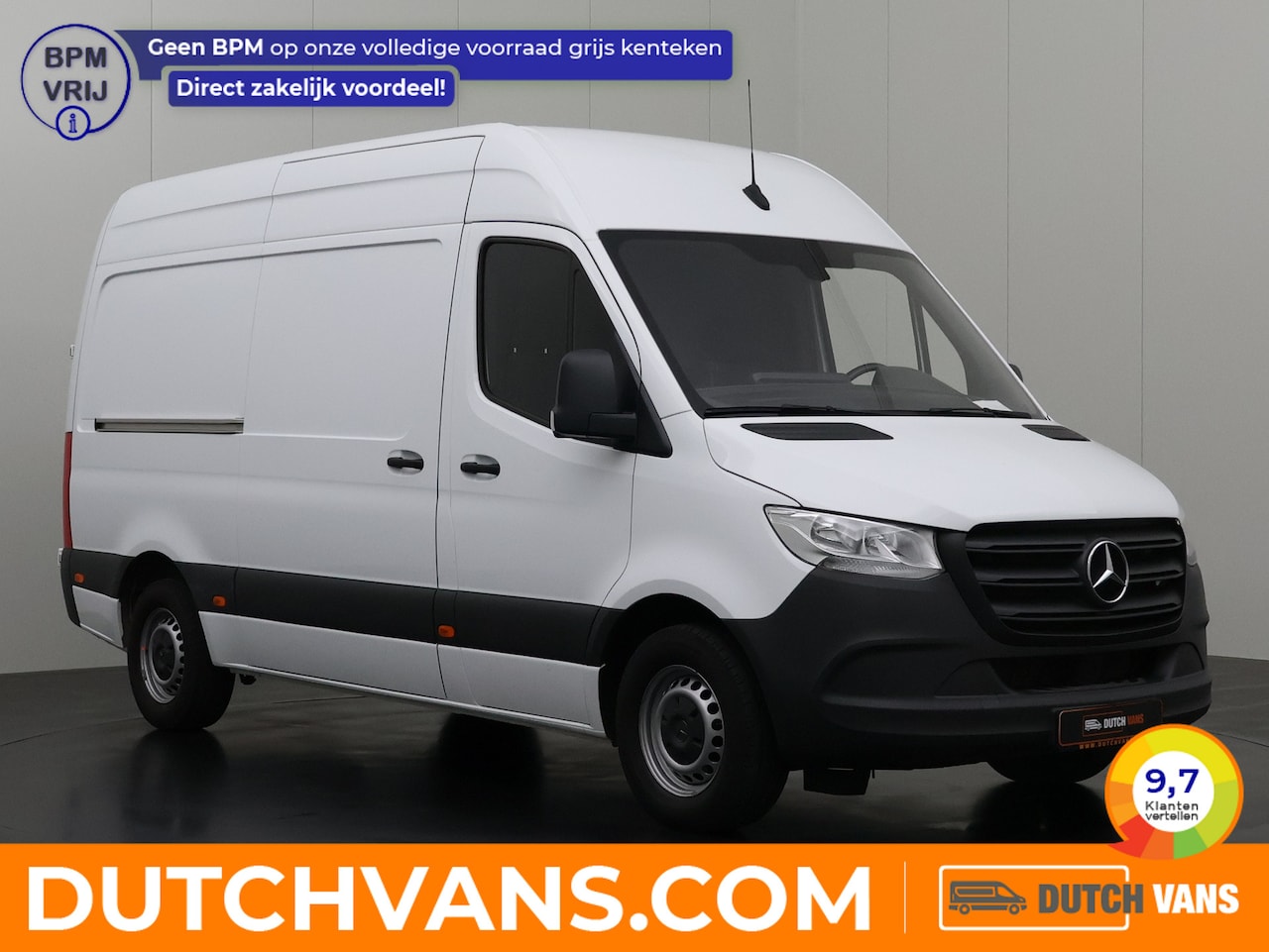 Mercedes-Benz Sprinter - 315CDI 9G-Tronic Automaat L2H2 | Multimedia | Camera | Airco | Cruise | 3-Zits - AutoWereld.nl