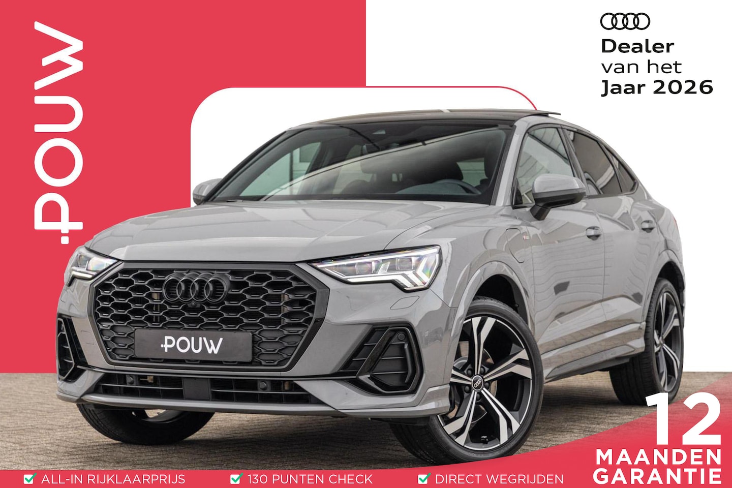 Audi Q3 Sportback - 45 TFSIe 245pk S edition | Panoramadak | Trekhaak | SONOS - AutoWereld.nl